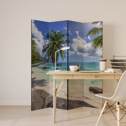 OASIS OF CALM Biombo de 4 paneles