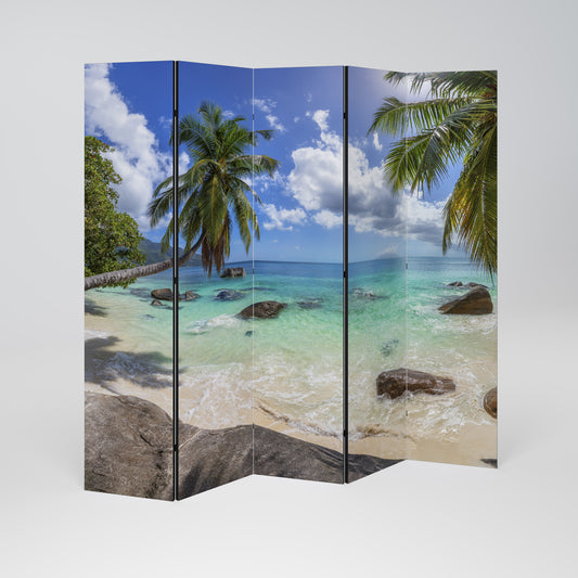 OASIS OF CALM Biombo de 5 paneles