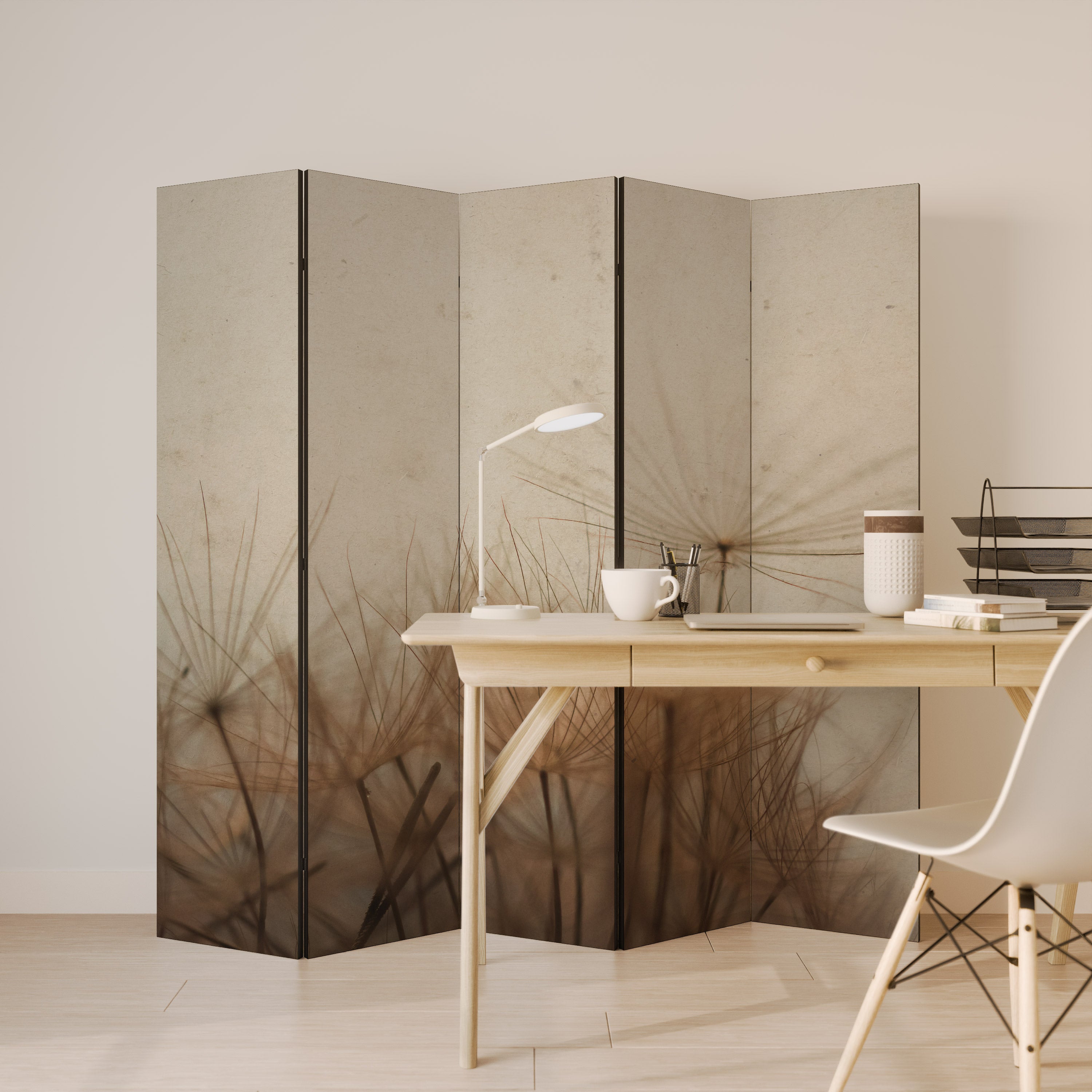 EARTH BREATH 5-Panel Room Divider