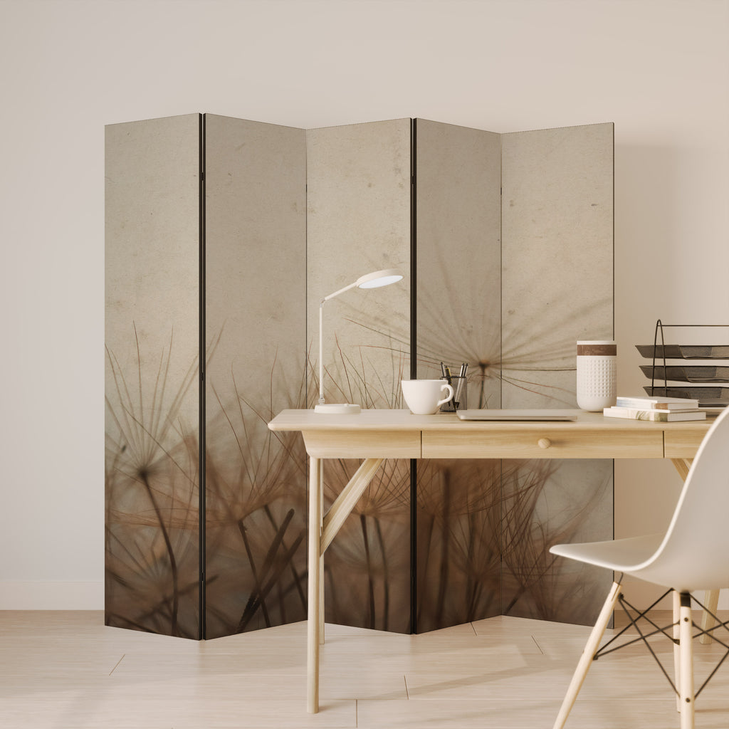 EARTH BREATH Decorative 5-Panel Room Divider