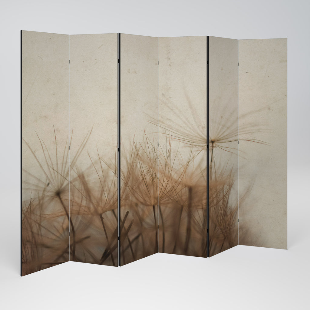 Biombo decorativo de 6 paneles EARTH BREATH