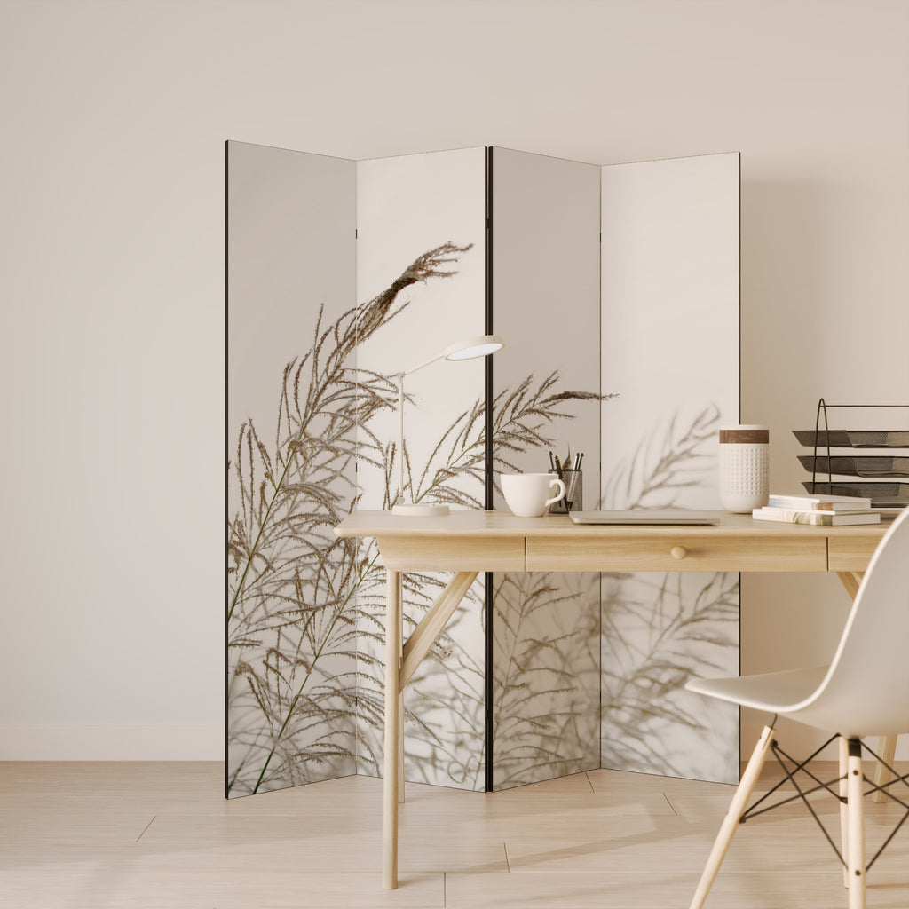 Biombo decorativo de 4 paneles VIENTOS SUSURRANTES