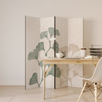 THE GOST OF GINKGO Decorative 4-Panel Room Divider