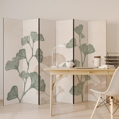THE GOST OF GINKGO Biombo de 6 paneles