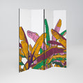 TROPICAL GLOW Decorative 4-Panel Room Divider