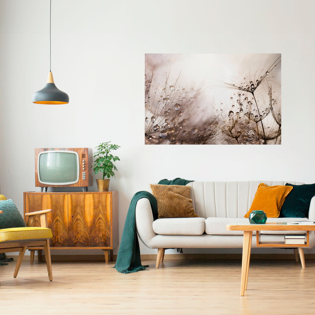 Póster horizontal autoadhesivo AMANECER FUGAZ