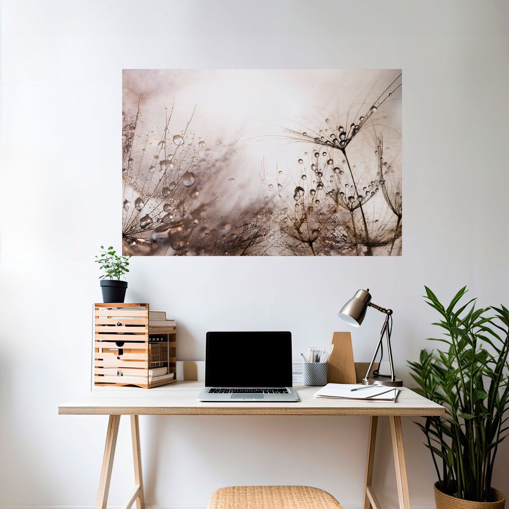 Póster horizontal autoadhesivo AMANECER FUGAZ