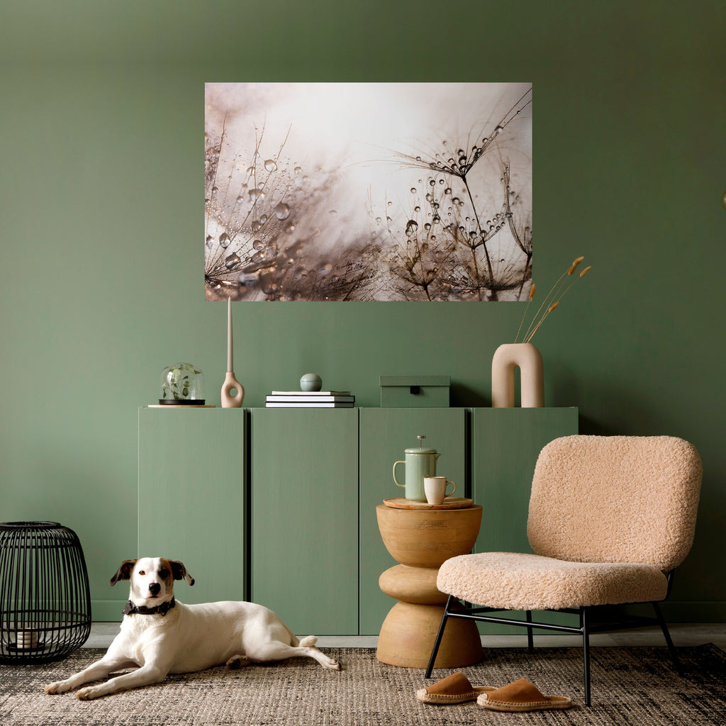 Póster horizontal autoadhesivo AMANECER FUGAZ