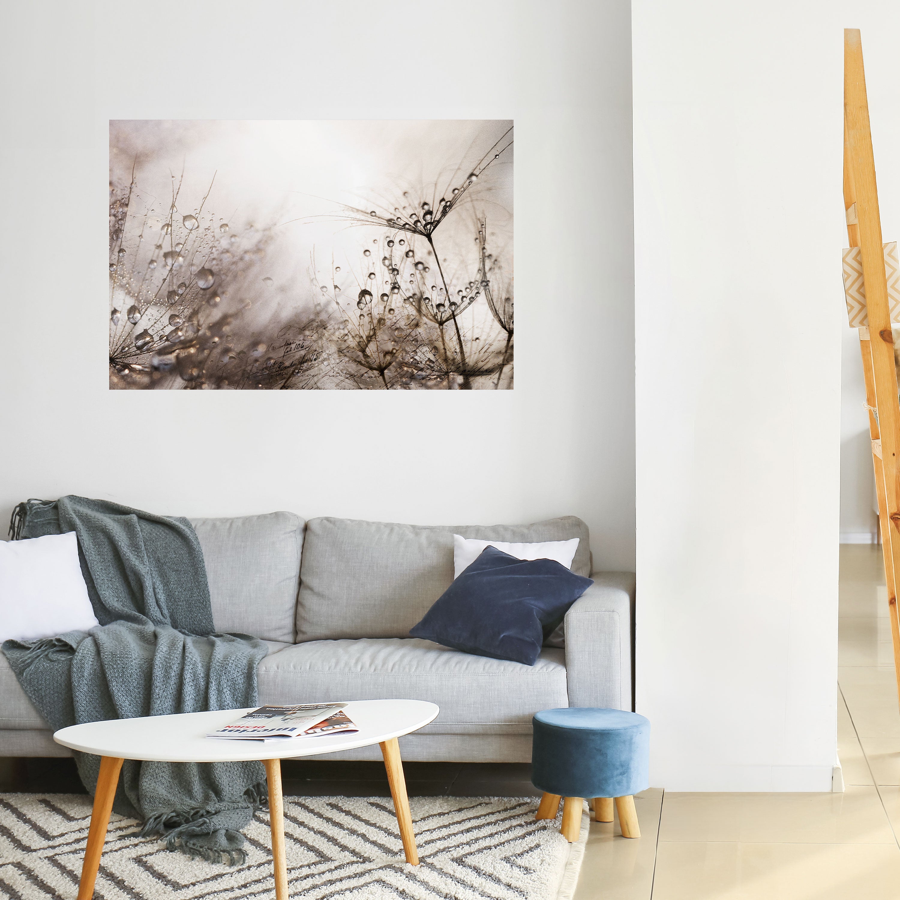 Póster horizontal autoadhesivo AMANECER FUGAZ