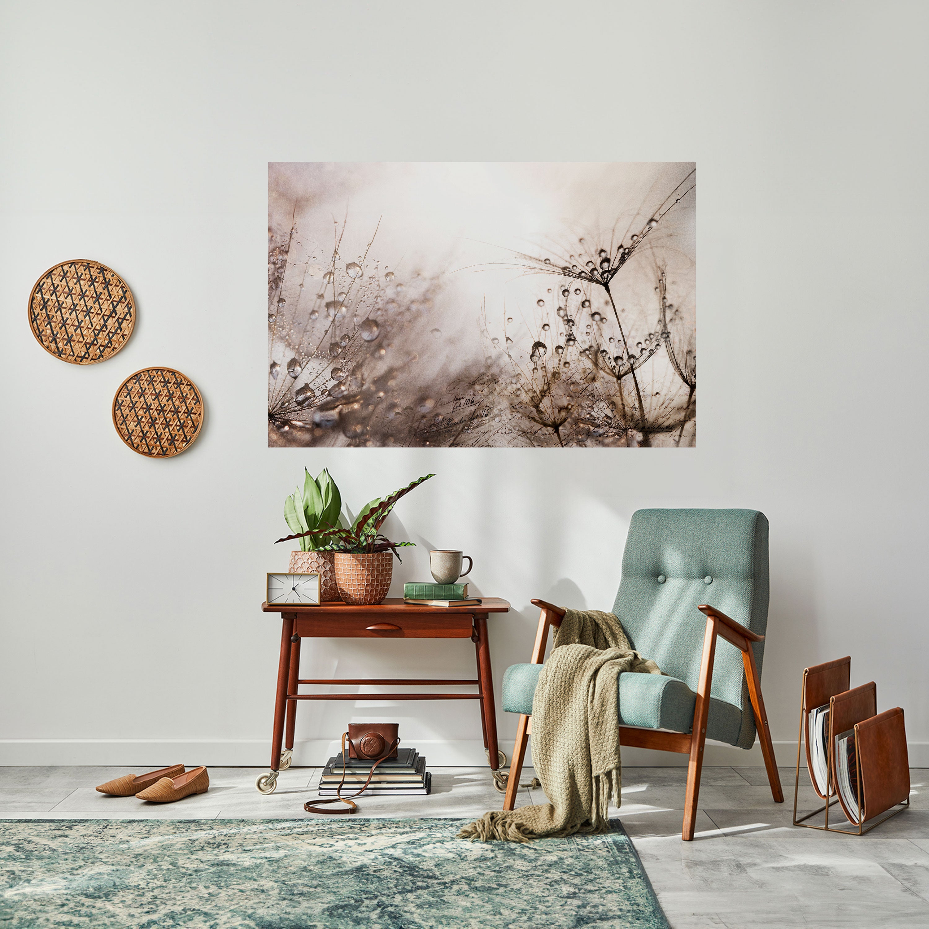 Póster horizontal autoadhesivo AMANECER FUGAZ