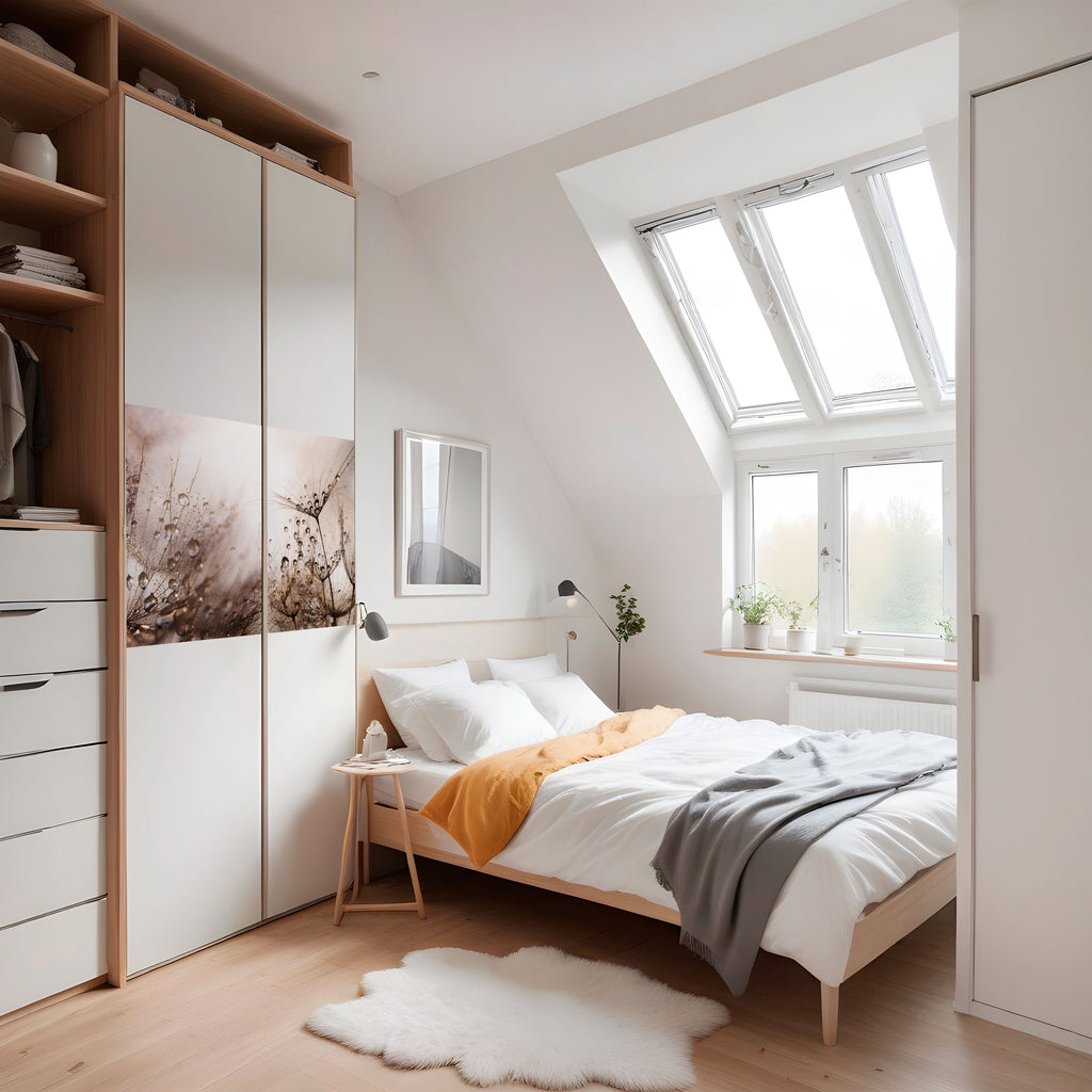 Póster horizontal autoadhesivo AMANECER FUGAZ