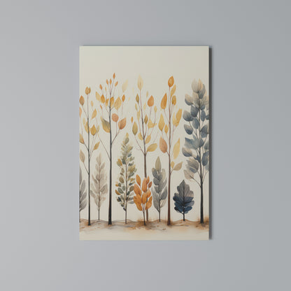 AUTUMN FOREST Cuadro en lienzo vertical