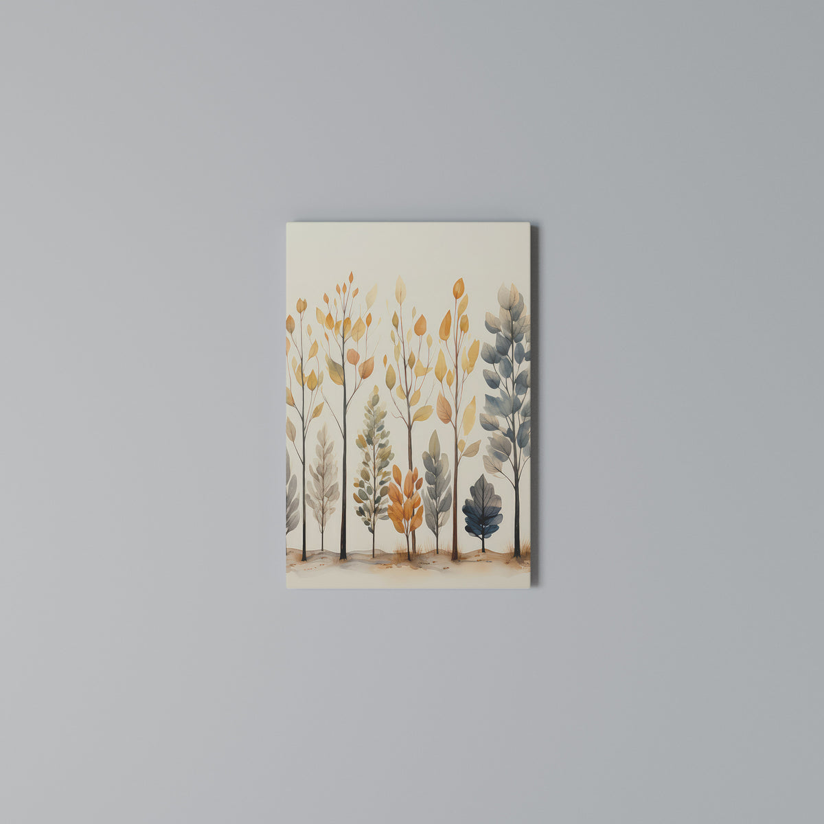 AUTUMN FOREST Cuadro en lienzo vertical