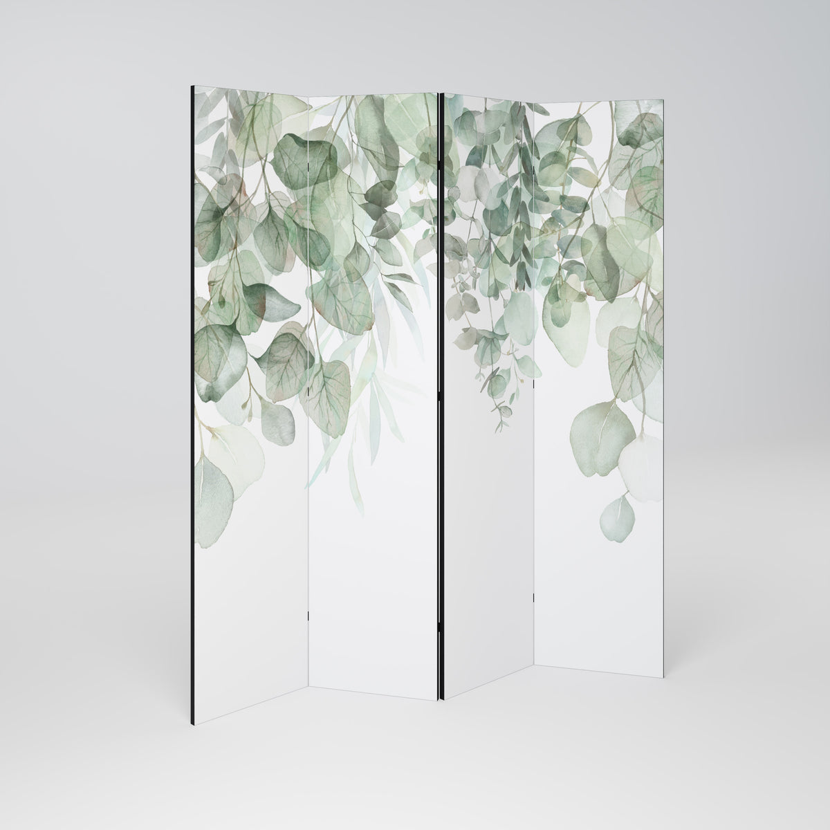 PURE VERDURE Biombo de 4 paneles