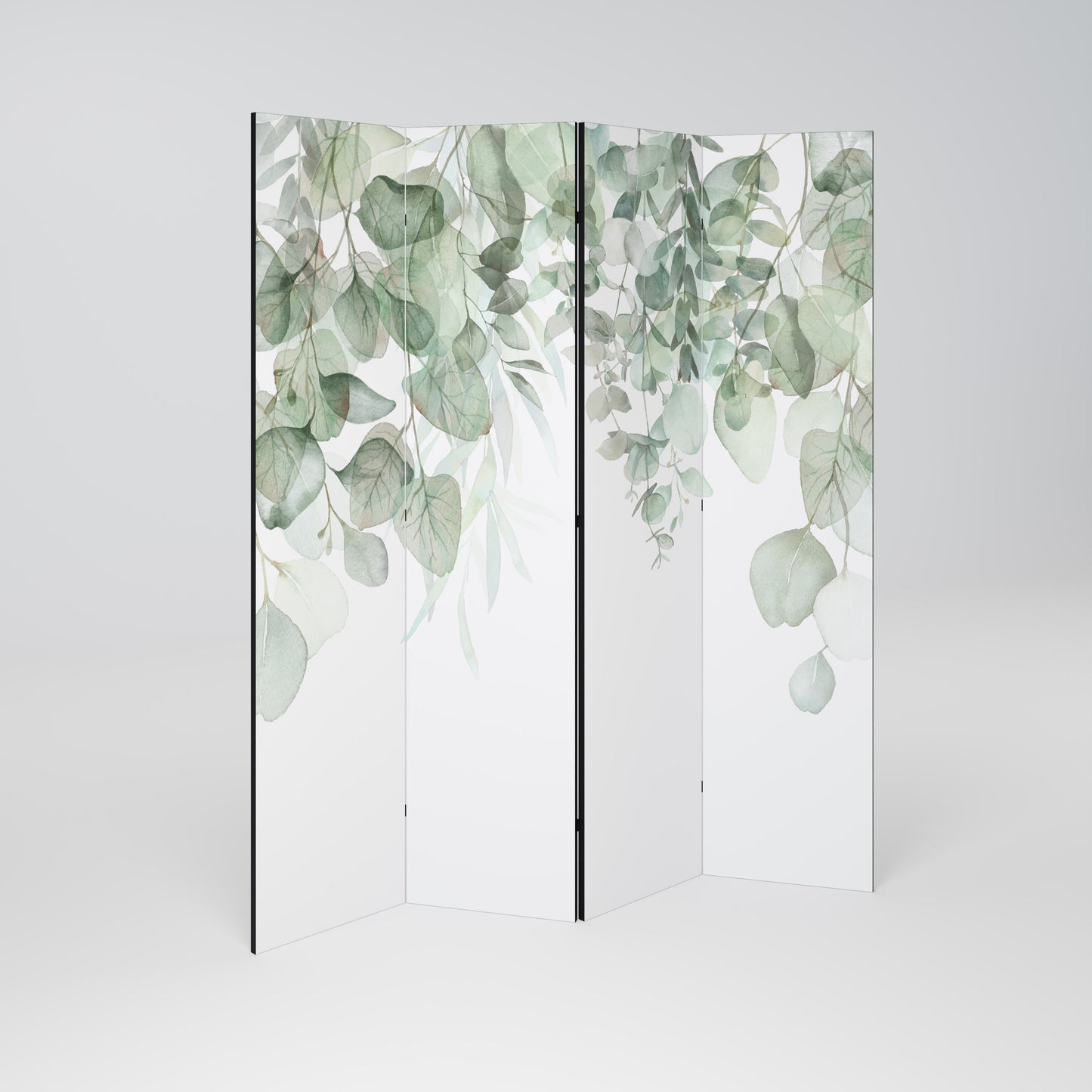 PURE VERDURE Biombo de 4 paneles