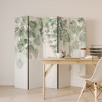 PURE VERDURE Biombo Decorativo de 5 Paneles