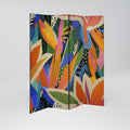 RAMPANT VEGETATION Decorative 4-Panel Room Divider