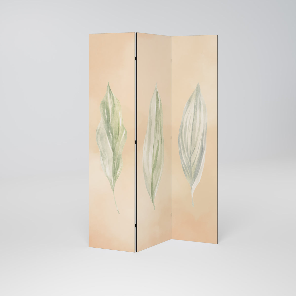 LEAFY HARMONY Biombo de 3 paneles