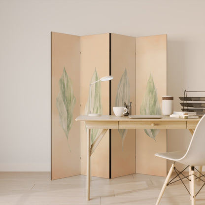 LEAFY HARMONY 4-Panel Room Divider