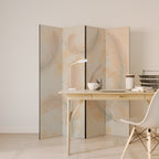 AURA OF LIGHT Decorative 4-Panel Room Divider
