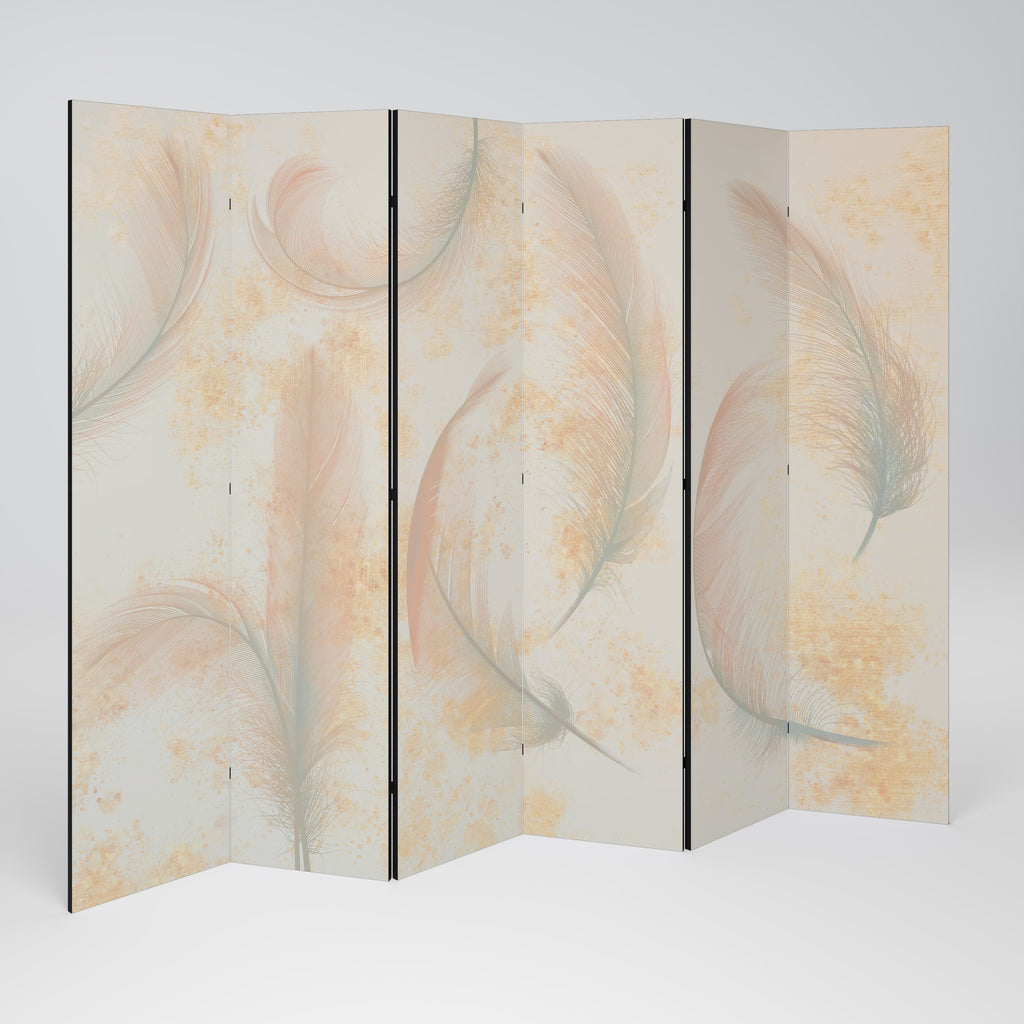 Biombo decorativo de 6 paneles AURA OF LIGHT