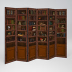 WISDOM IN WOOD Decorative 6-Panel Room Divider