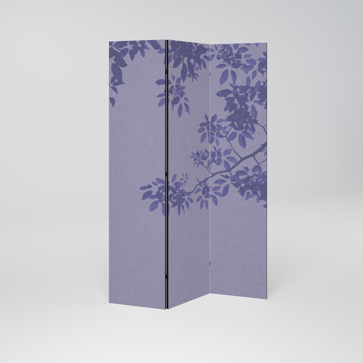 ELEGANT LEAFY VEIL Biombo de 3 paneles