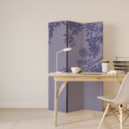 ELEGANT LEAFY VEIL 3-Panel Room Divider