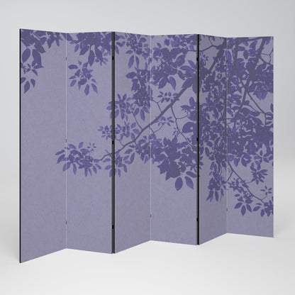 ELEGANT LEAFY VEIL Biombo de 6 paneles