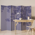 ELEGANT LEAFY VEIL 6-Panel Room Divider