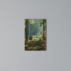 SUNLIT FOREST SERENADE Cuadro en lienzo vertical
