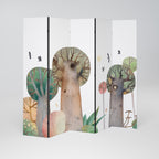 FLIGHT OVER 5-Panel Room Divider