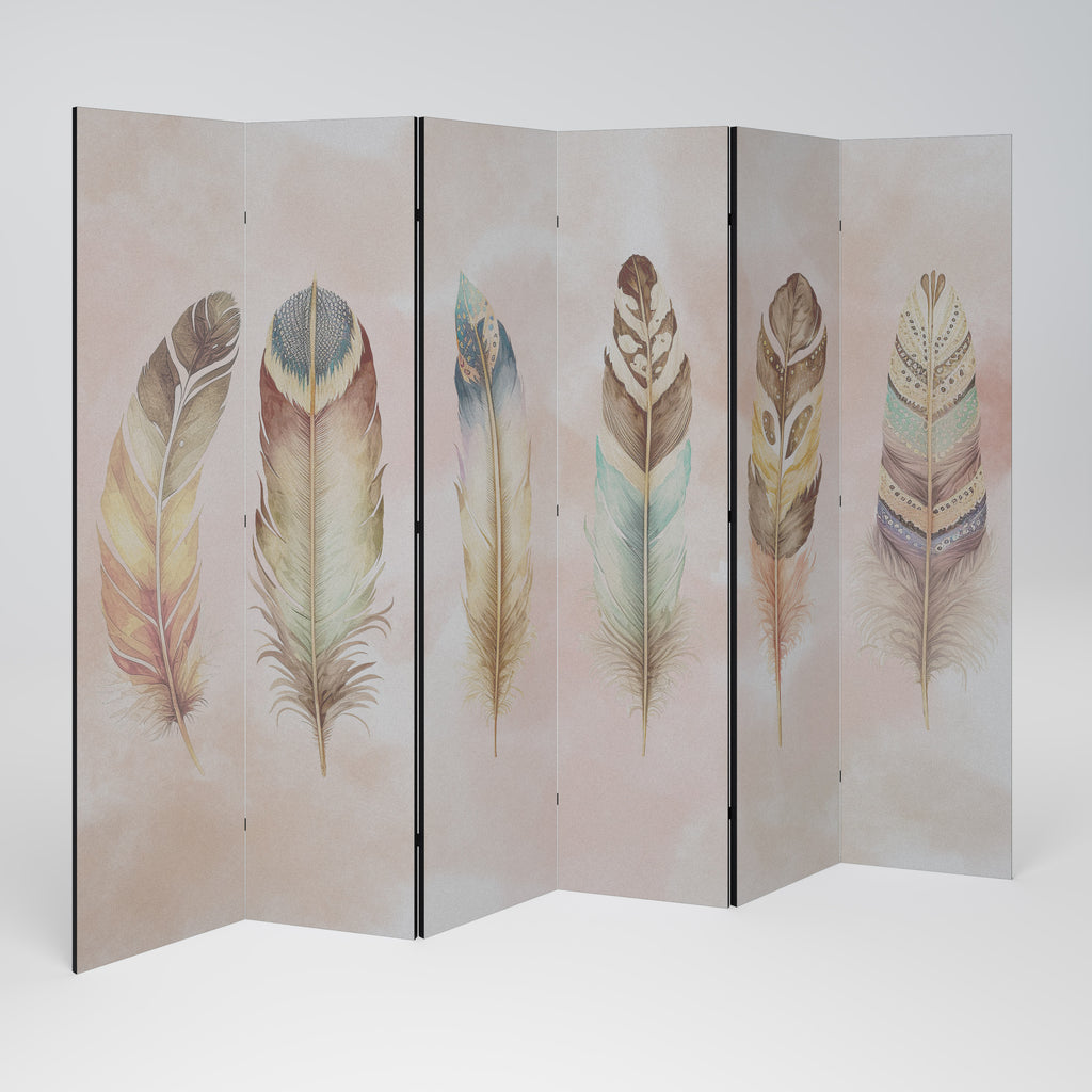 Biombo decorativo de 6 paneles THE DELIQUESCE