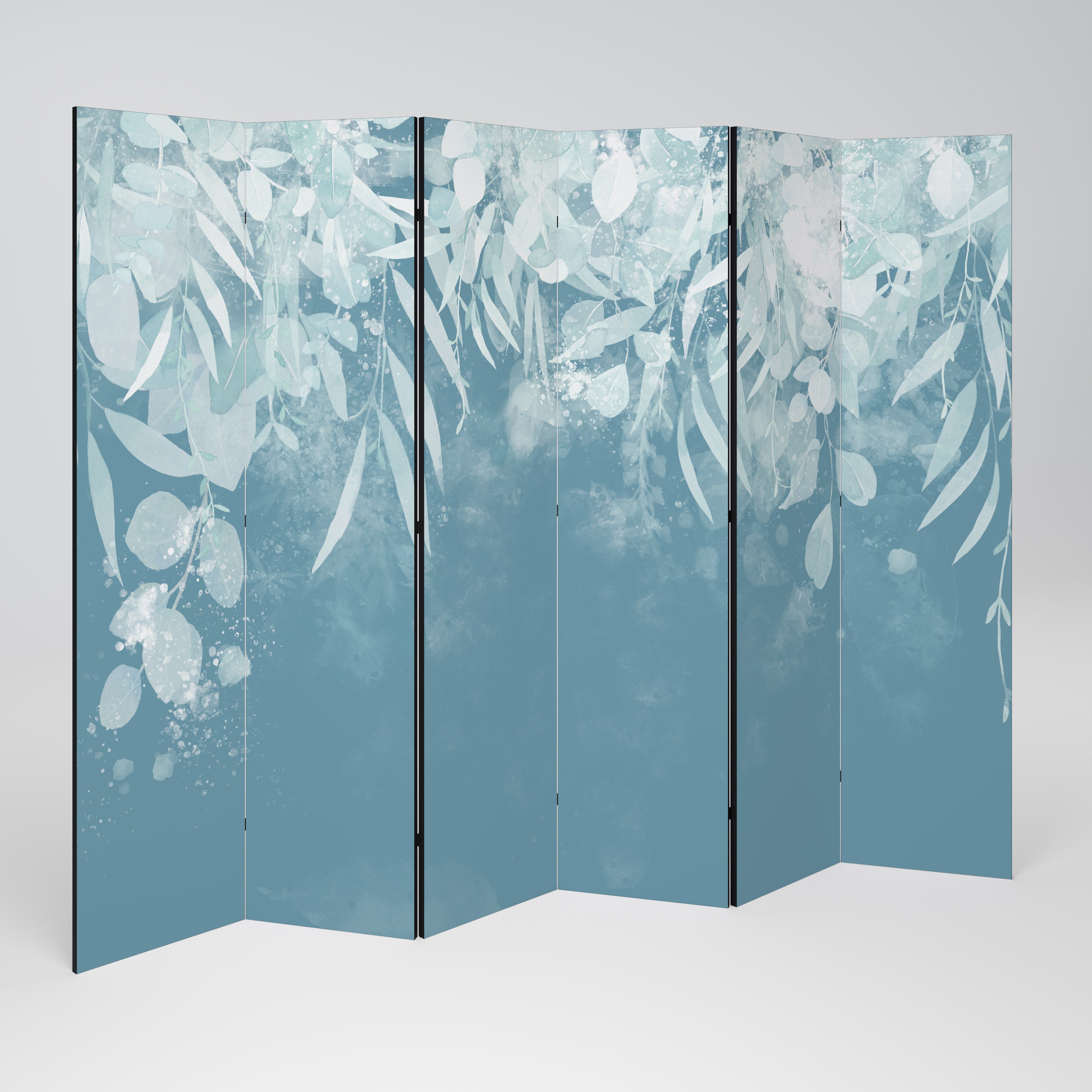 Biombo decorativo de 6 paneles ELEGANT NATURES EMBRACE