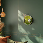 TENIS POINT Estante Redondo Decorativo en Efecto Roble