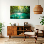 SERENE REFLECTIONS Peel and Stick Horizontal Poster