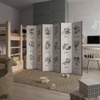 WHISPERS OF WILD HERBS 6-Panel Room Divider