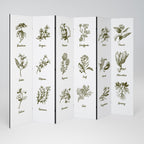 HERBAL FINESSE - DE 6-Panel Room Divider