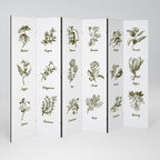 HERBAL FINESSE - IT 6-Panel Room Divider
