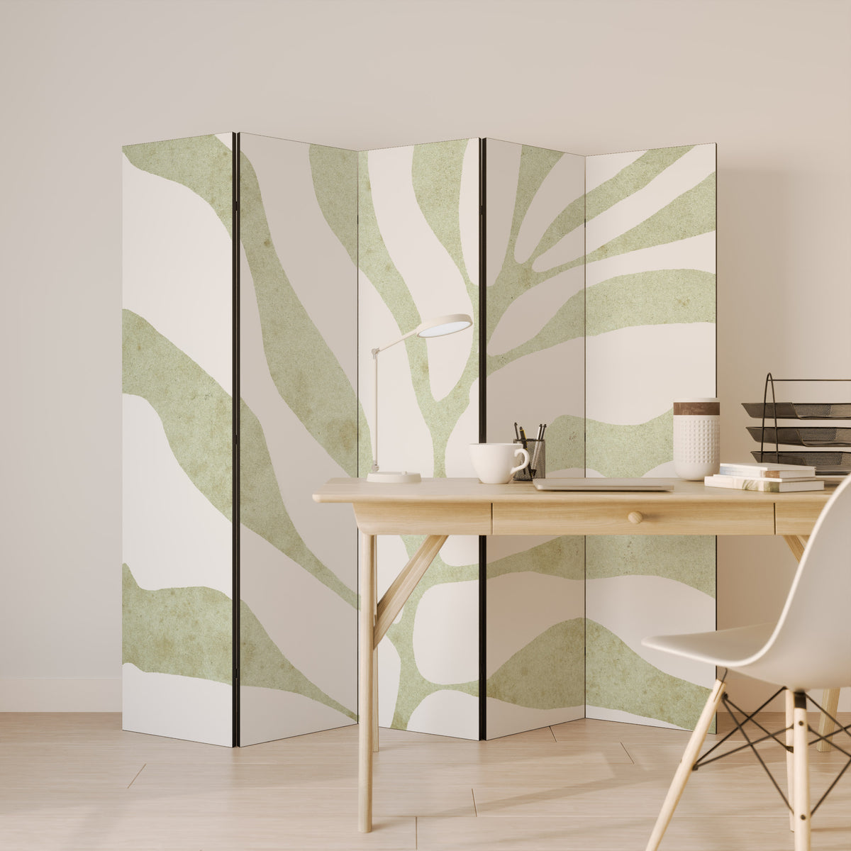 BOTANICAL SPARK Biombo de 5 paneles