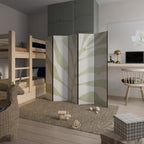 BOTANICAL SPARK Biombo Decorativo de 5 Paneles