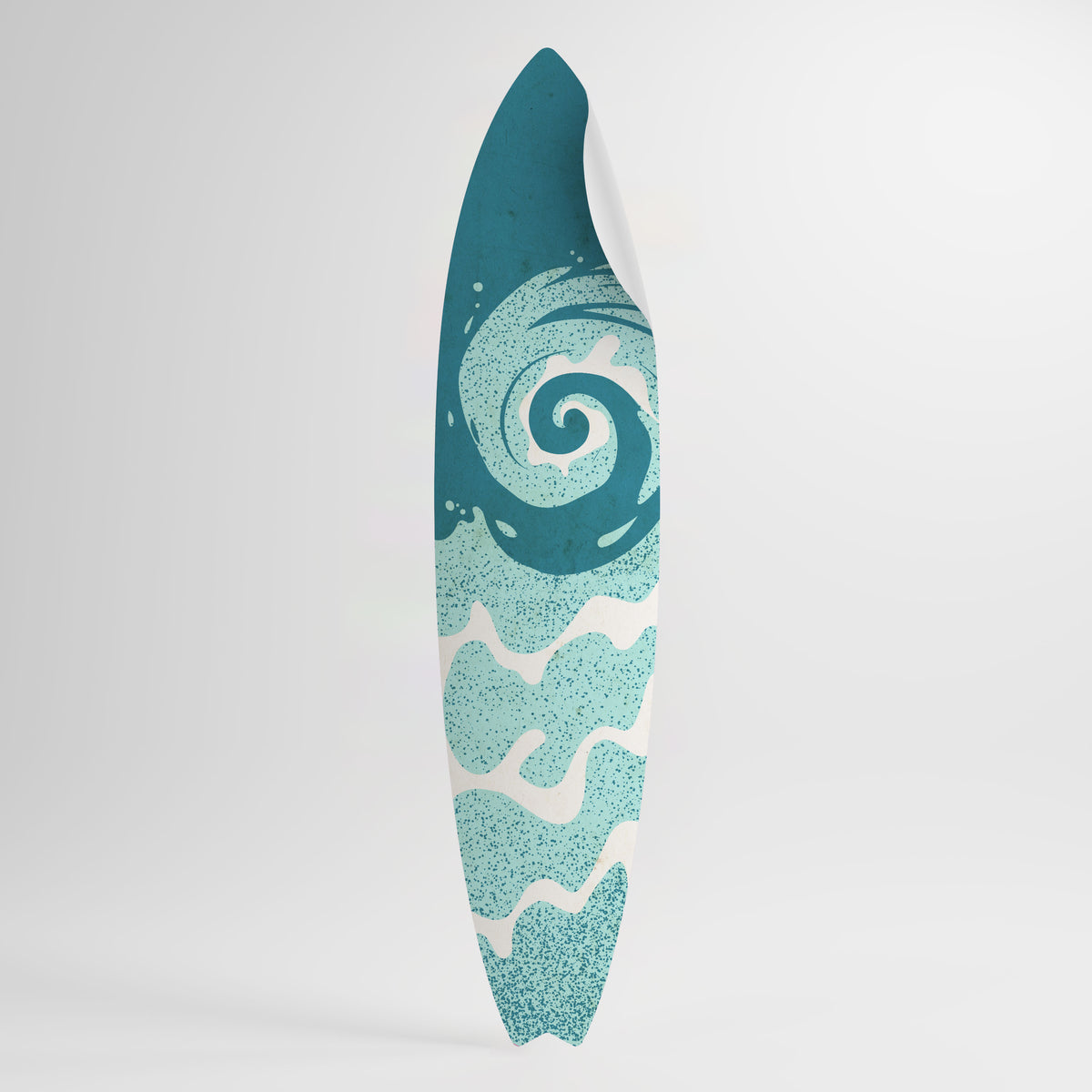 AQUA HELIX Vinilo decorativo de tabla de surf
