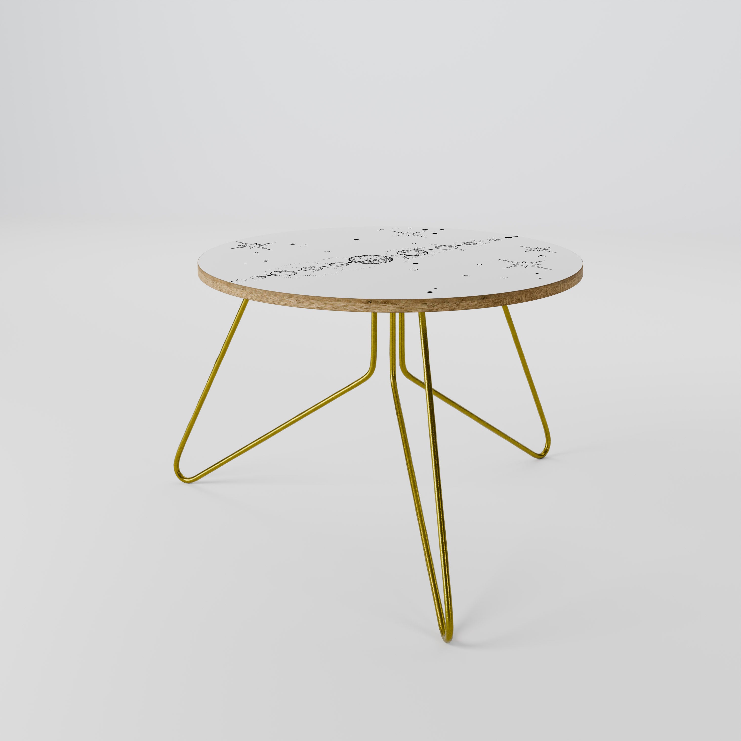 GALAXY OUTLINE Mesa de centro