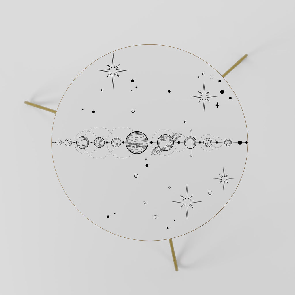 GALAXY OUTLINE Coffee Table 60