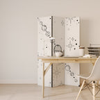 GALAXY OUTLINE 3-Panel Room Divider