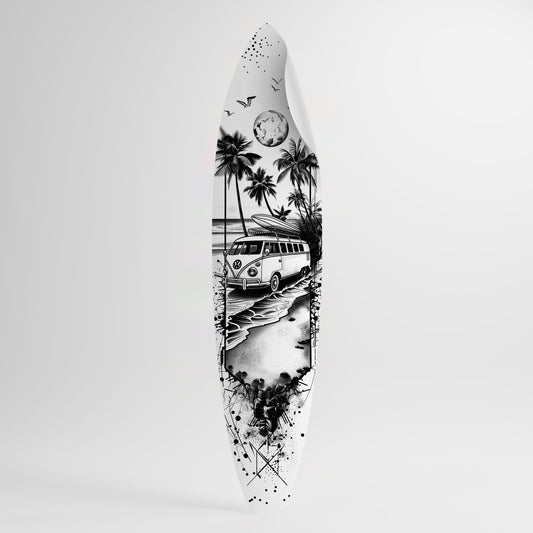 TRIPPY MEMORY Vinilo decorativo de tabla de surf