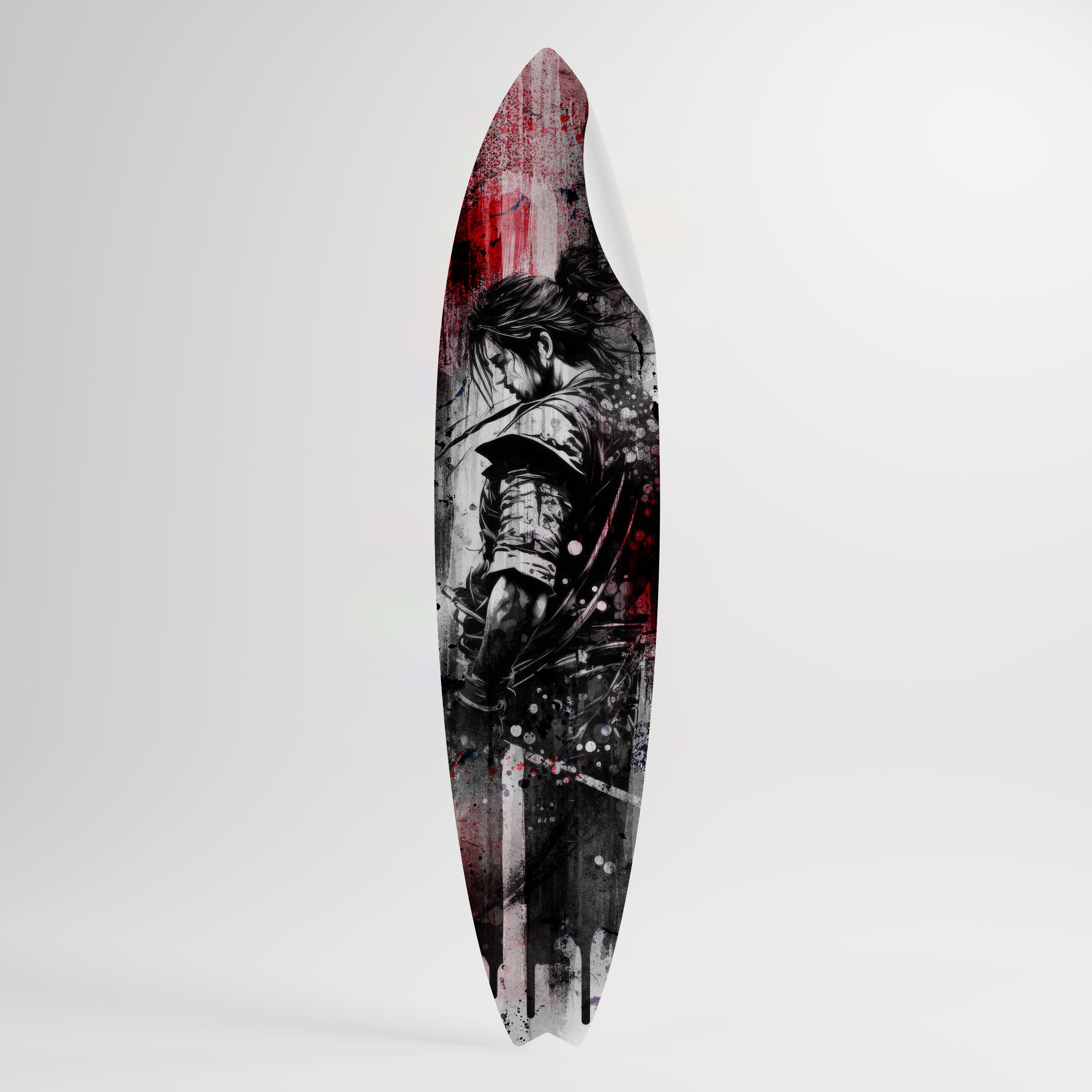 ARTIST ON THE EDGE Peel and Stick Surfboard Sticker