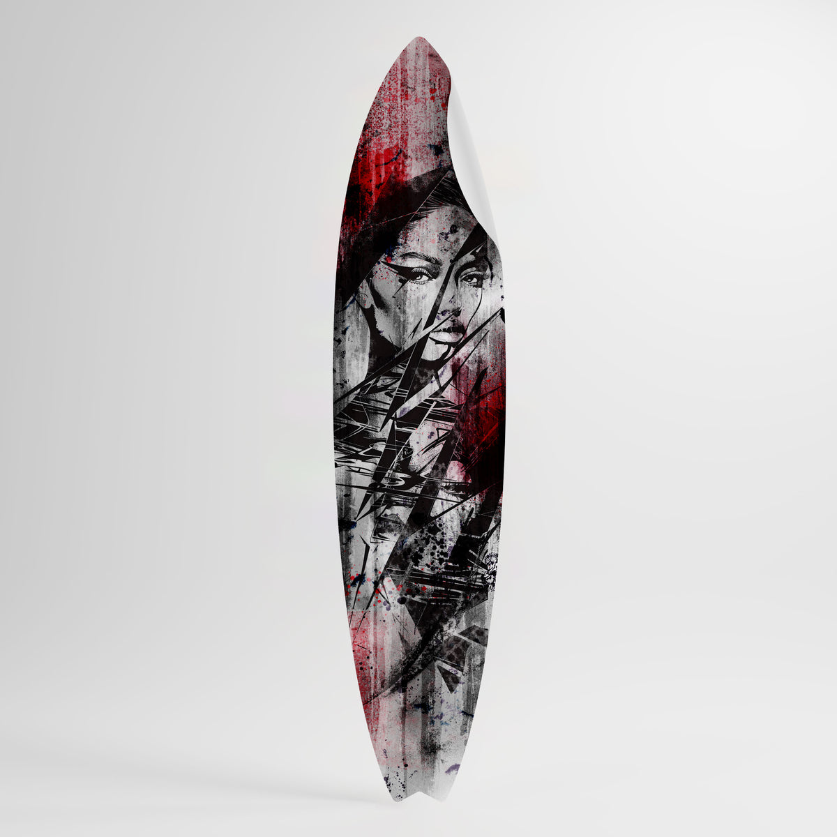 CRIMSON ECHO Vinilo decorativo de tabla de surf