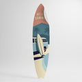 HELLO SUMMER Peel and Stick Surfboard Sticker
