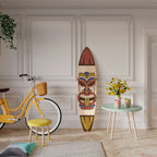 TOTEM TIKI Panel decorativo de tabla de surf